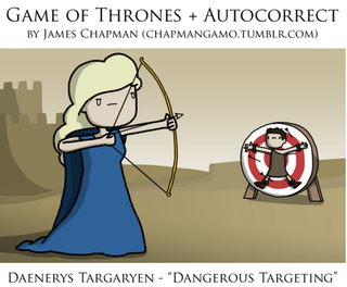 Illustration for article titled Game of Thrones Characters, Autocorrected
